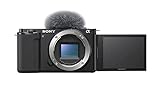 Sony Alpha ZV-E10 | Cámara Vlog con lente intercambiable sin espejo APS-C (pantalla pivotante para...