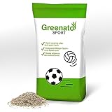 5 kg de semillas de césped Greenato Sport Césped deportivo Césped para deporte y juegos Césped...