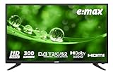 E:MAX E390HX-2024 39' Pulgadas 99cm TV (HEVC, Full Matrix LED Light, HD Televisor, Triple...