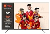 TCL 50CF630 126cm (50 ") QLED Fire TV (4K Ultra HD, HDR 10+, Dolby Vision & Atmos, Smart TV, Game...