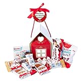 Onza Casa Kinder con chocolates originales para regalar por San Valentín. Caja regalo de dulces con...